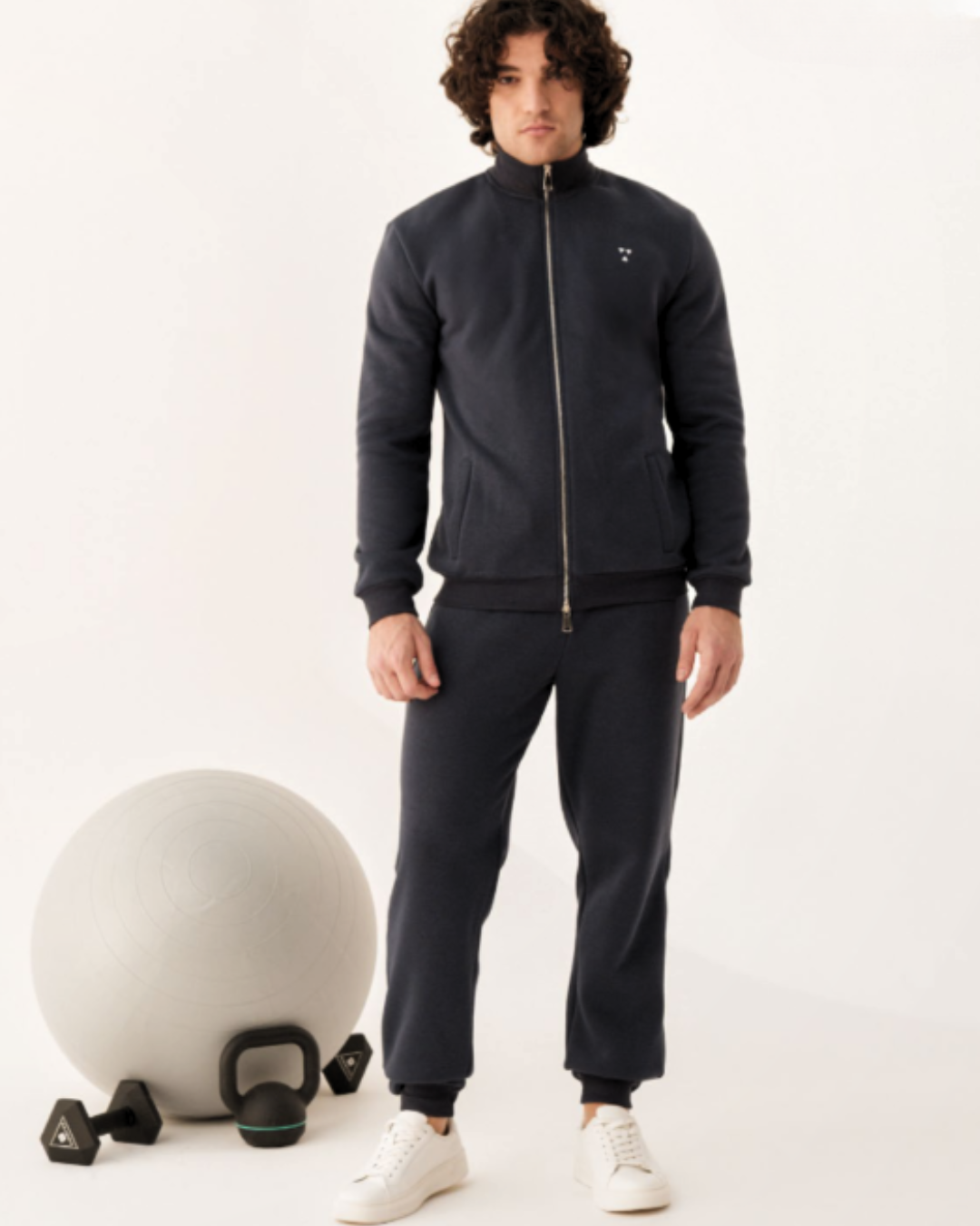 Kissimo Biancaluna Tuta Uomo Felpata