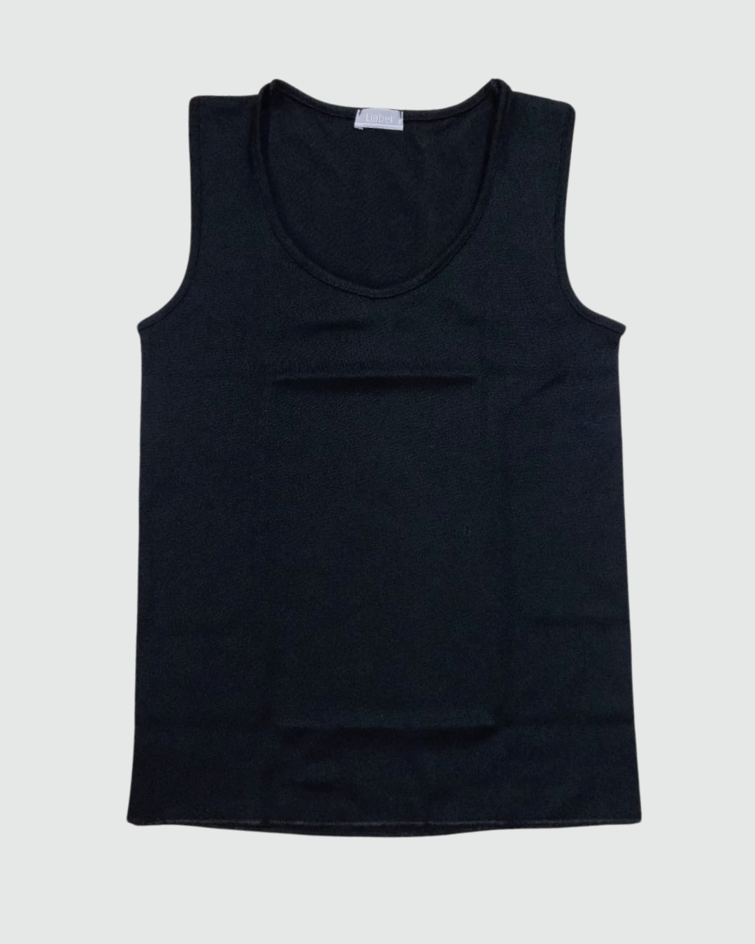 Liabel Donna Canotta Spalla Larga Lana E Cotone