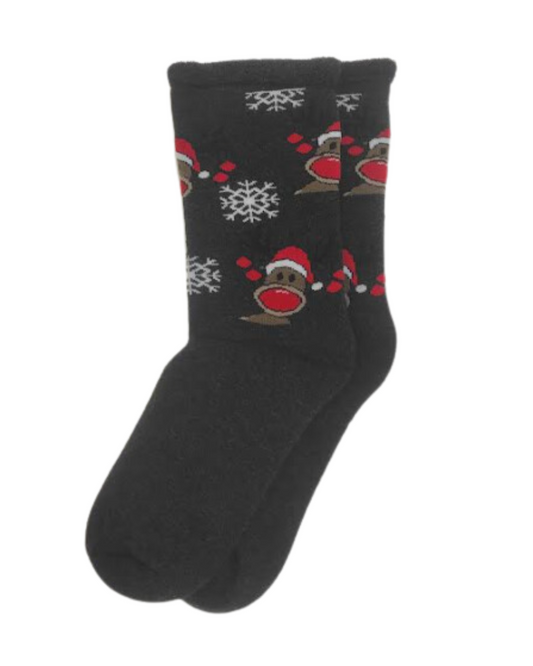 Carla Calza Corta Donna Natalizia Pile Fantasia Renna