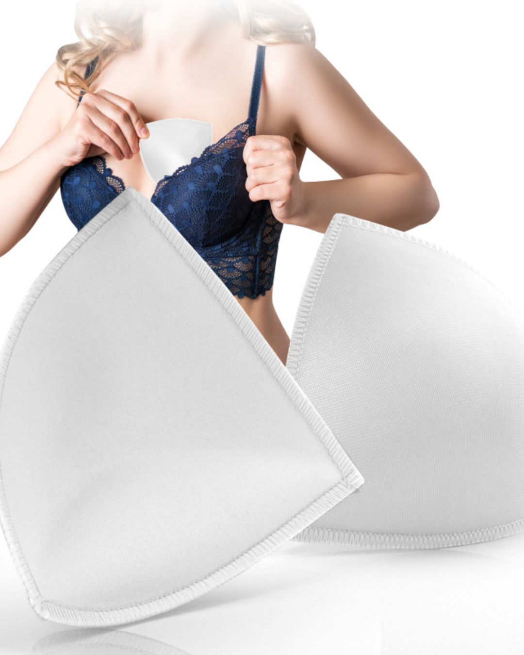 B.M. Ricami Coppette A Triangolo Effetto Push Up