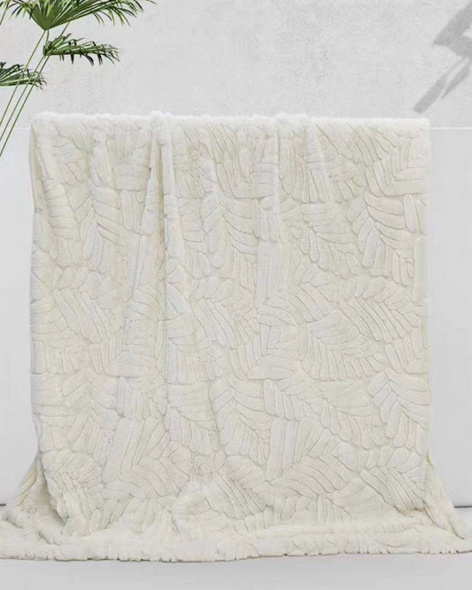 S&G Plaid Wabi Ecopelliccia+Flannel Fleece 210x240cm