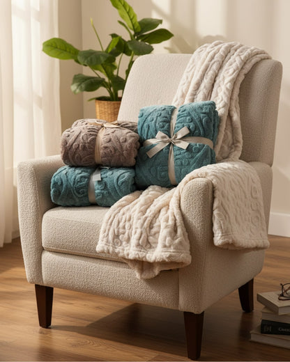 Nazareno Gabrielli Plaid Agnellato Matrimoniale Viviana