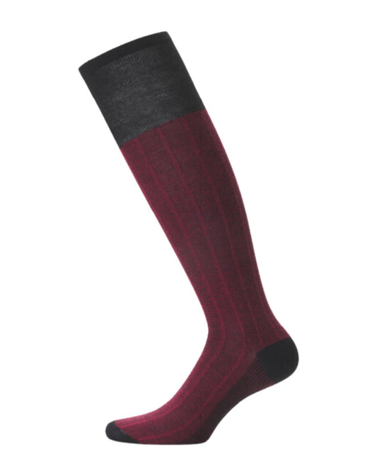 Philippe Matignon Calza Lunga Uomo Moda Royal Con Cachemire e Cotone