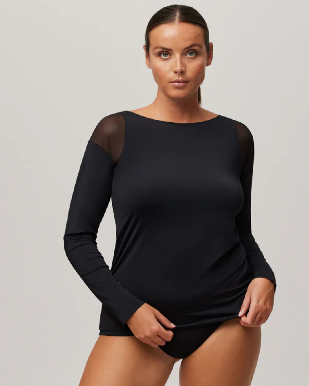 Ysabel Mora Maglia Manica Lunga