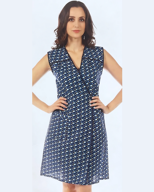 Emmesse Camice Donna Spalla Larga Ad Incrocio