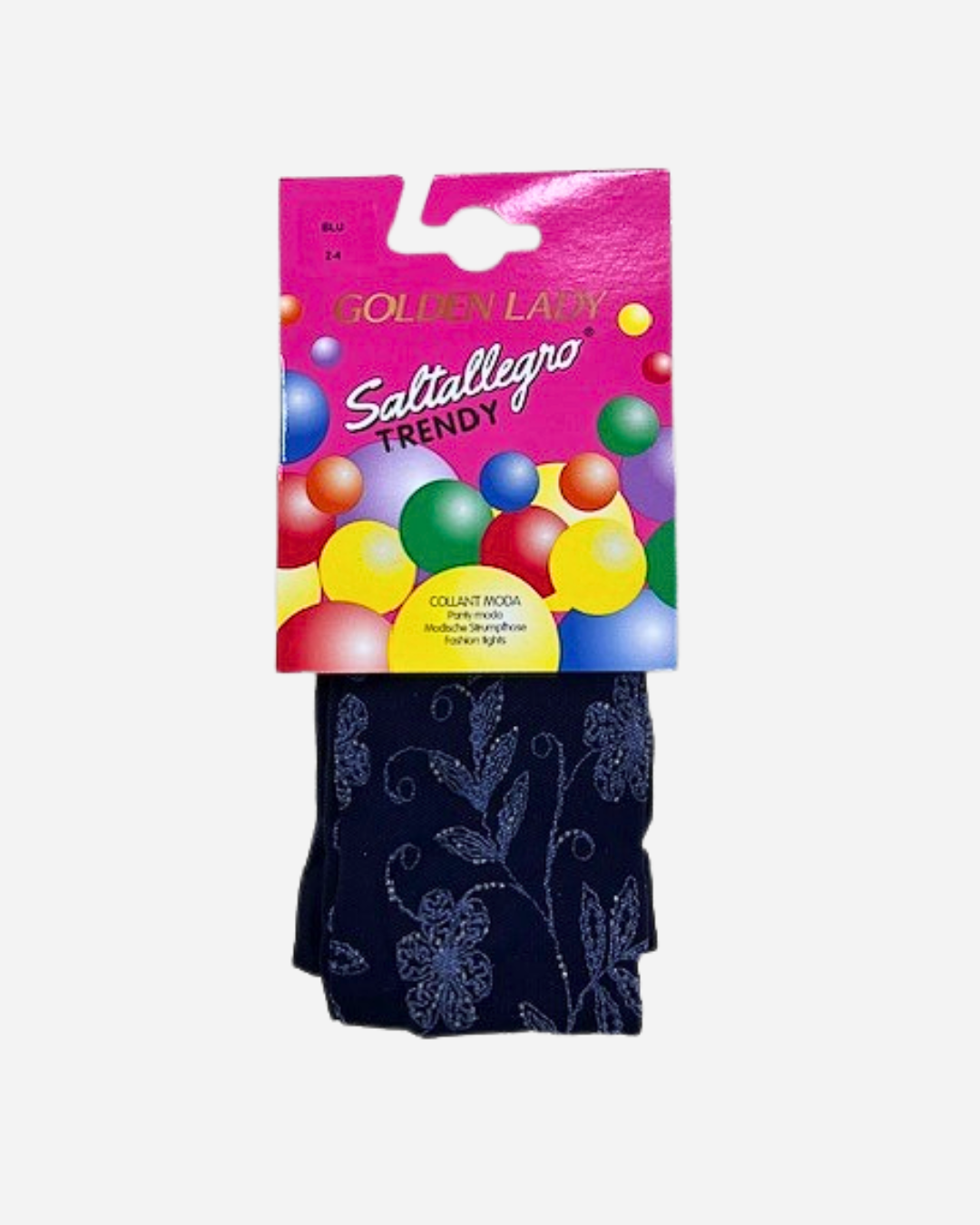 Golden Lady Saltallegro Collant Bimba Trendy Fiore