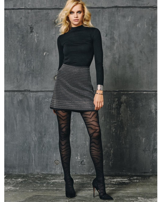 Sisi Collant Moda 40 Den Zebrato