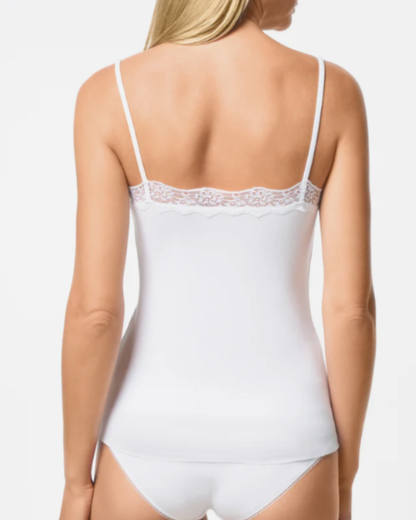 Golden Lady Canotta Donna Spallina Stretta Con Pizzo