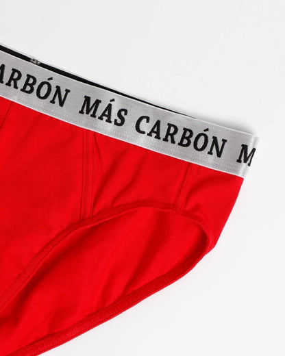 Admas Slip Uomo Rosso