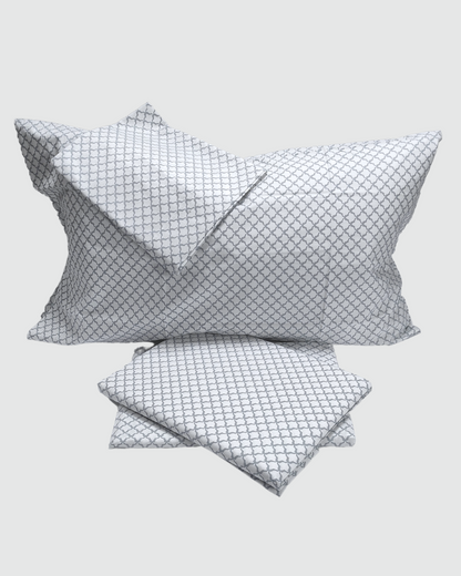 Riviera Completo Letto Matrimoniale Cotone Percalle Umberto