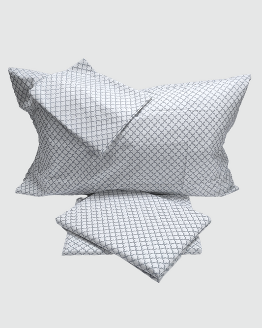 Riviera Completo Letto Matrimoniale Cotone Percalle Umberto