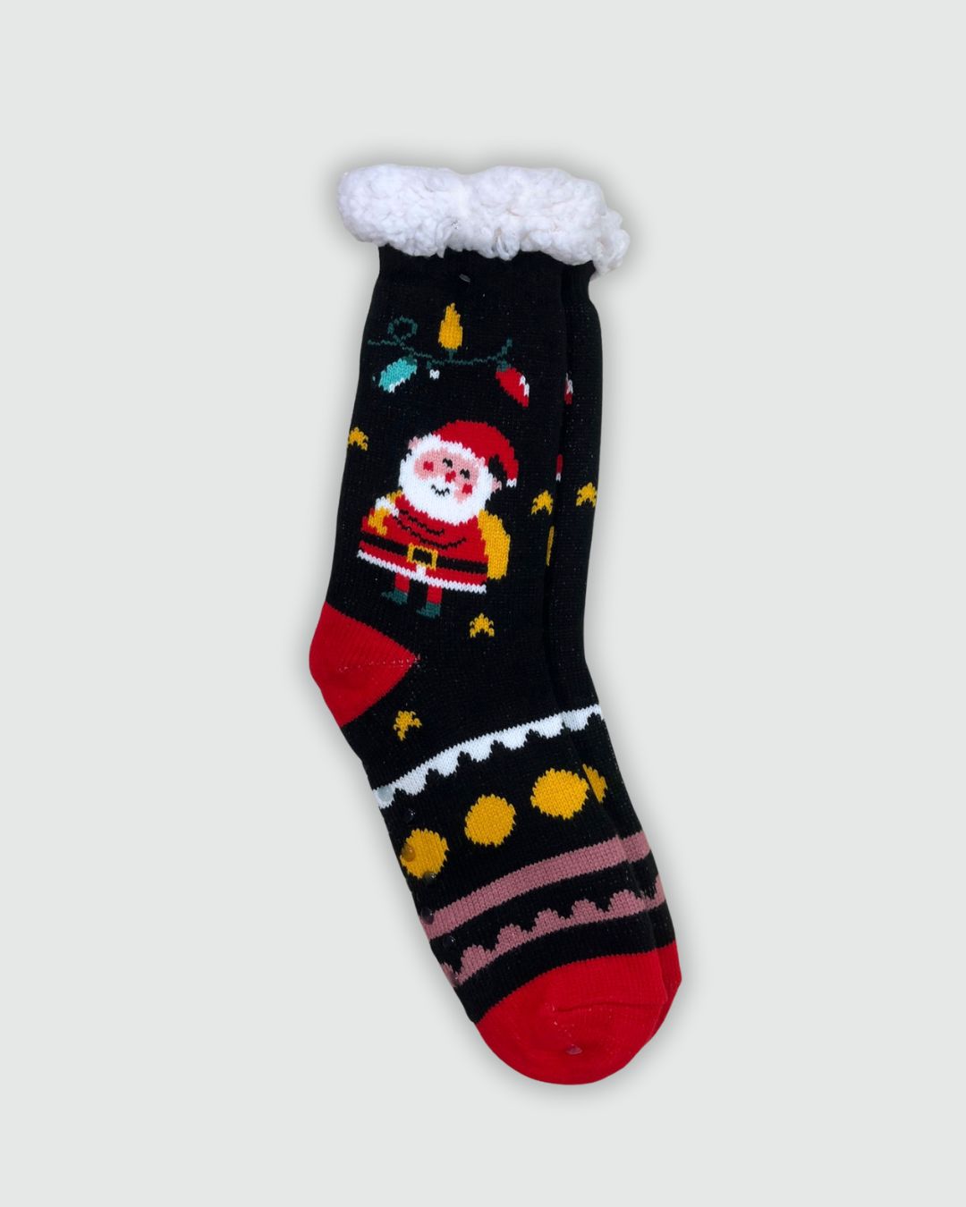 Calzino Natalizio Antiscivolo Uomo Imbottito