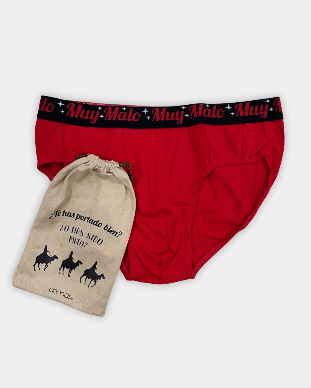 Admas Slip Uomo Rosso