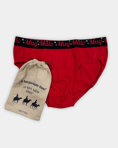 Admas Slip Uomo Rosso