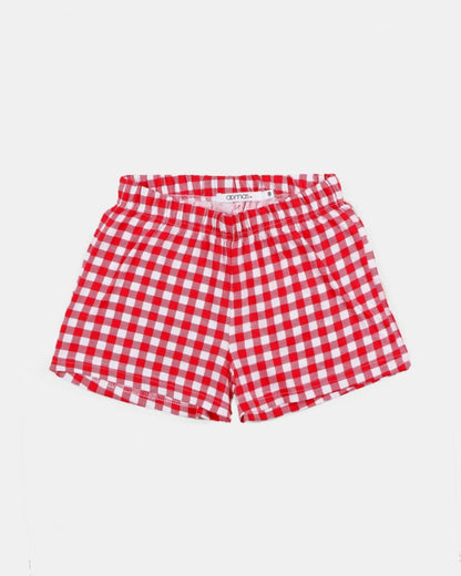 Admas Pigiama Bambina Spalla Larga Pantalone Corto