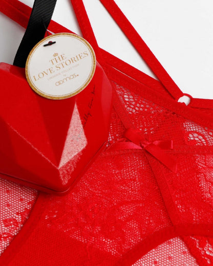 Admas Slip Donna Rosso