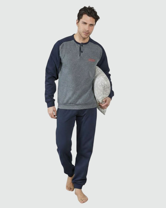 Nazareno Gabrielli Pigiama Uomo Serafino Felpa