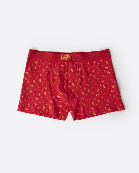 Admas Boxer Uomo Rosso
