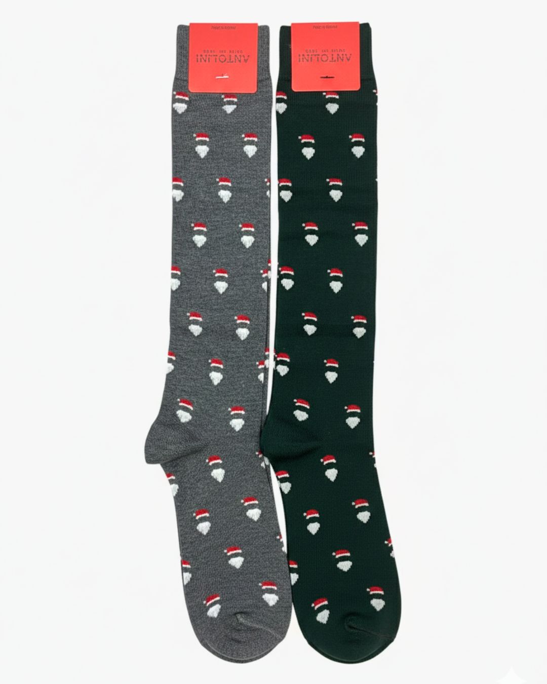 Antolini Calza Lunga Uomo Natalizia Caldo Cotone X2