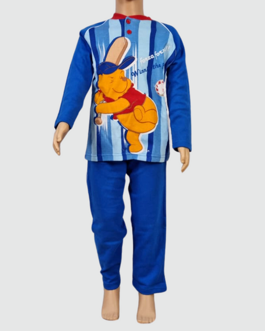 Disney Pigiama Bambino Winnie the Pooh Caldo Cotone