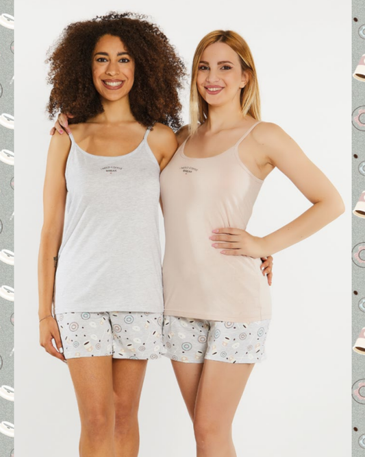 Nazareno Gabrielli Pigiama Donna Spalla Stretta