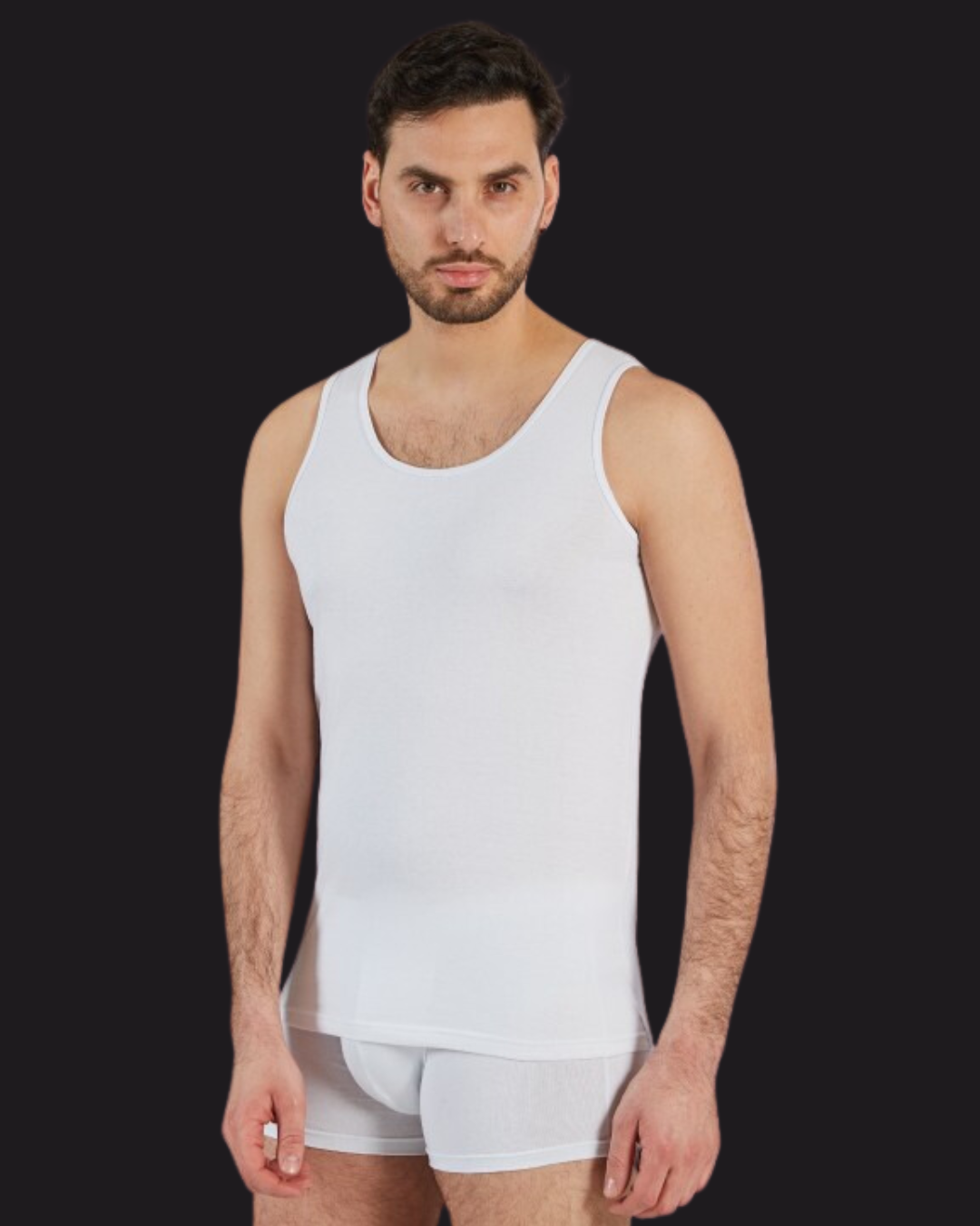 Nazareno Gabrielli Canotta Uomo Cotone Calibrata