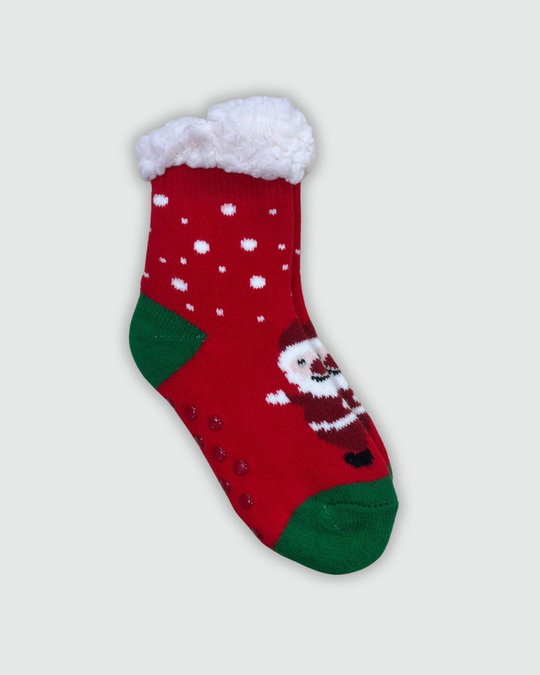 Calzino Natalizio Antiscivolo Bambini Imbottito