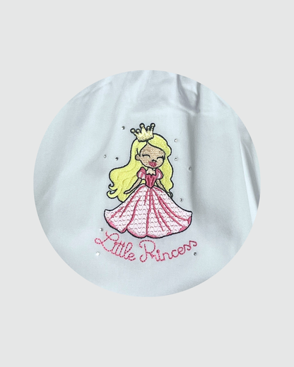 Ambrosino Grembiule Asilo Bambina Bianco