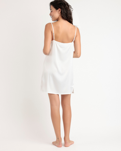 Admas Luxury Lingerie Sottoveste Donna Raso