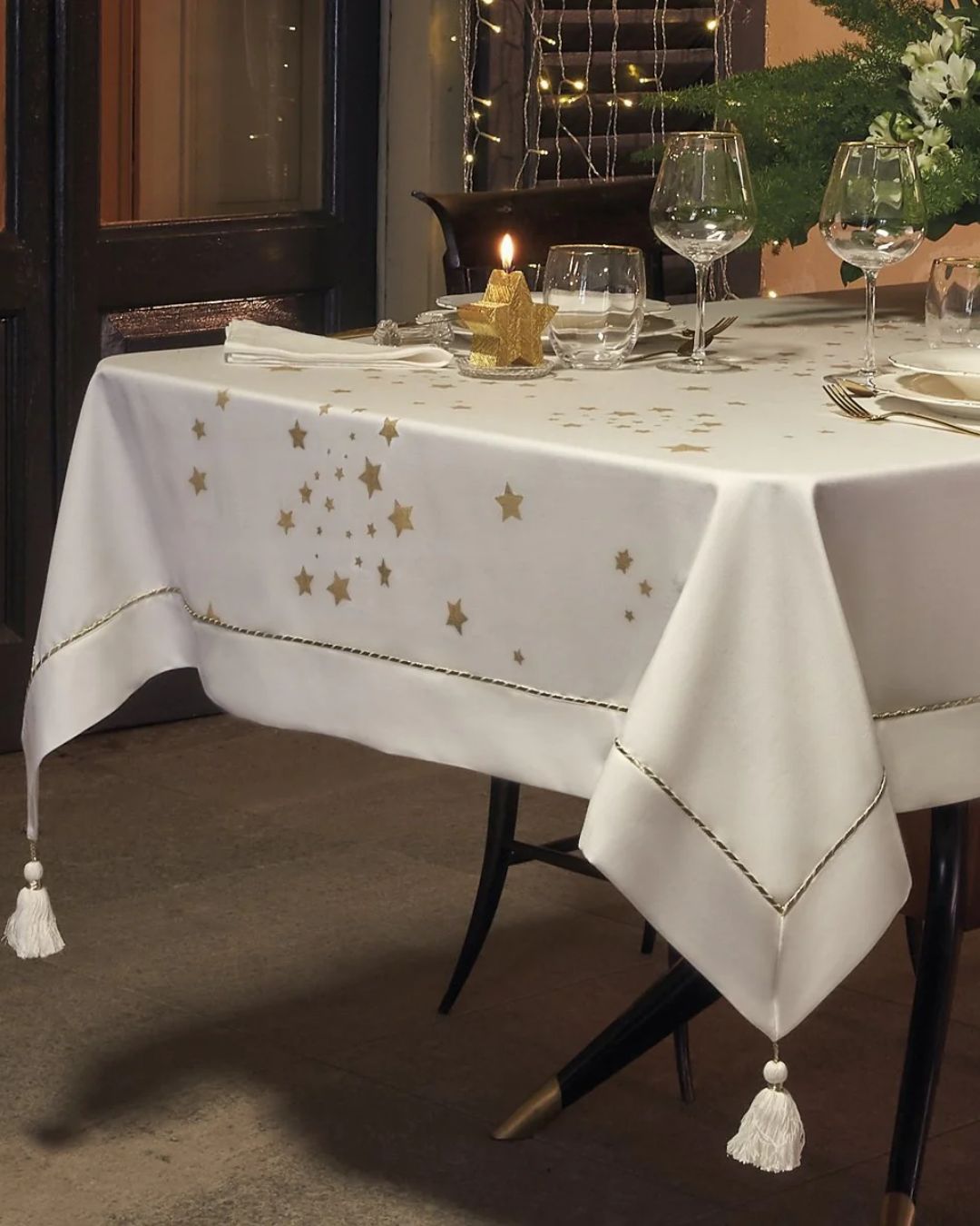 Preziosa Home Copritavola 6 Posti 140x180cm Gocce