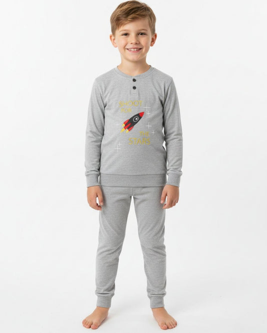 Nazareno Gabrielli Pigiama Bimbo Manica Lunga Cotone