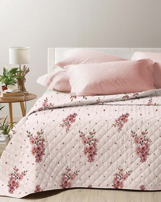 S&G Copriletto Matrimoniale Trapuntato 260X260cm Silene