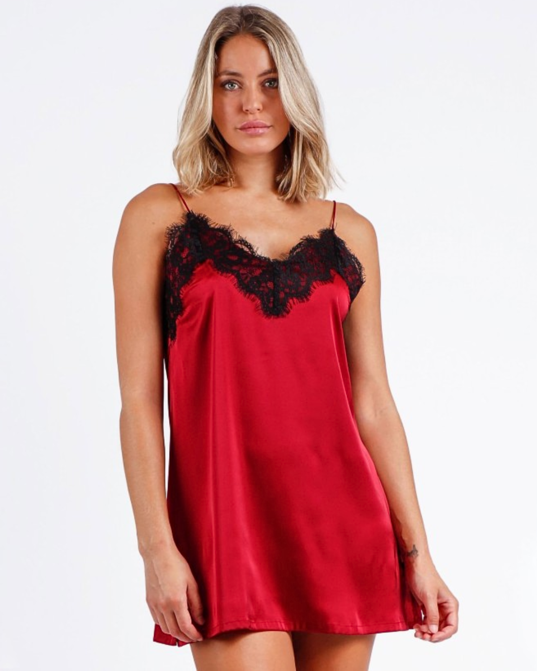 Admas Abitino Donna Raso Rosso