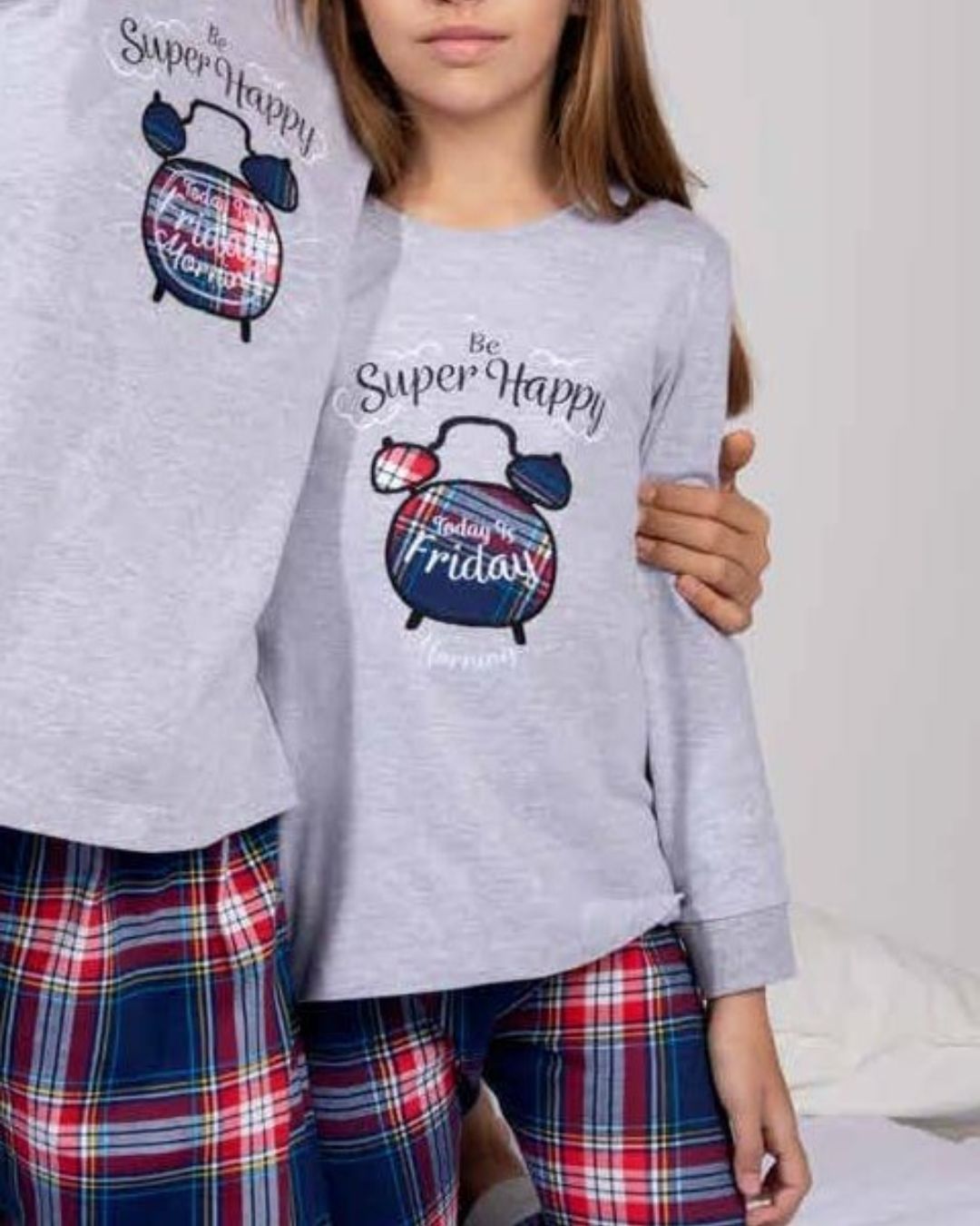 Admas Pigiama Bambina Caldo Cotone