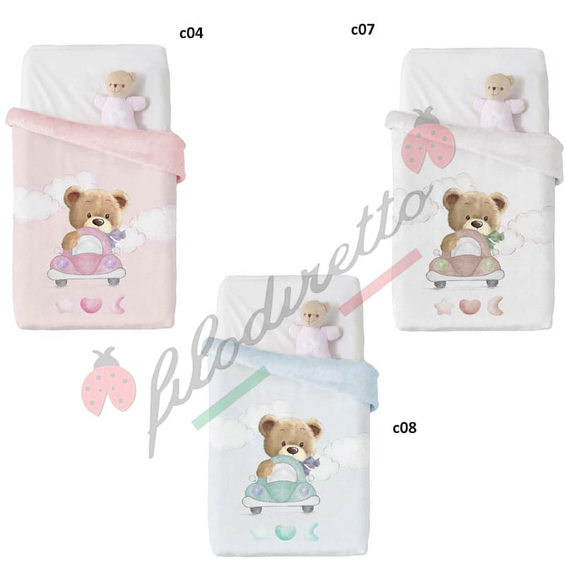 Manterol Copertina Neonato Art.Baby Vip 536 110x140cm