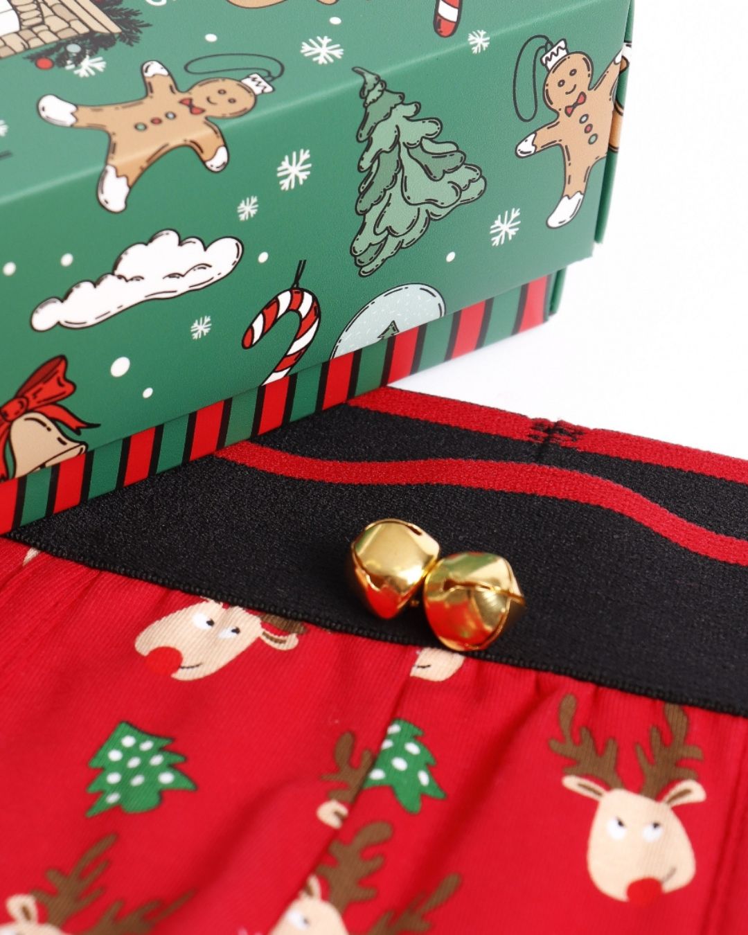 Admas Boxer Uomo Rosso