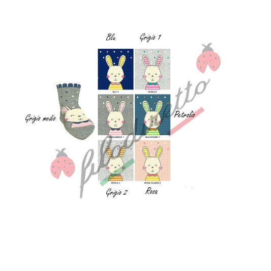 Coveri Calzini Antiscivolo Neonata Caldo Cotone