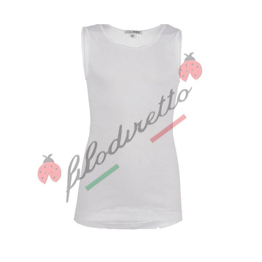 Liabel Bambina Canotta Spalla Larga Cotone 2PZ 03828