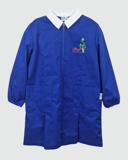 Siggi Grembiule Elementare Bambino Bluette Con Zip