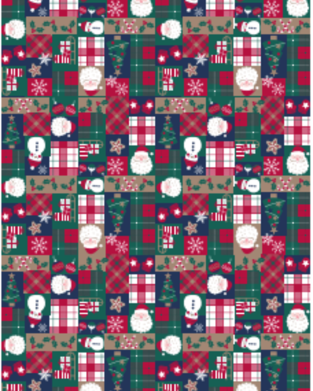 Kissimo Biancaluna Plaid Natalizio Coral Navidad 150x220Cm