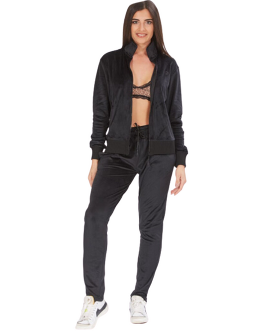 Nazareno Gabrielli Tuta Donna Ciniglia Full zip